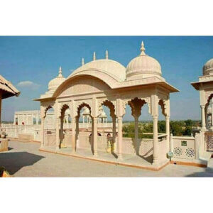 Mughal Style Mint Stone Baradari