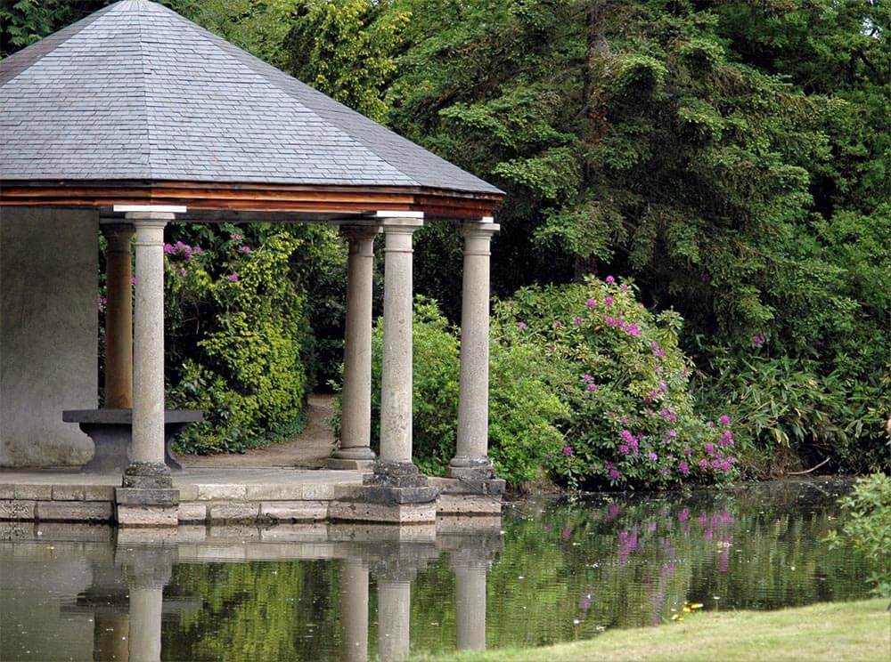 stone gazebo